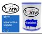 Preview: BMW, Misano Blue Metallic, C1D: 500ml Lackdose, von ATW Autoteile West.